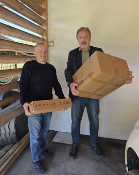 ŽUPAN PREDAL DEFIBRILATOR V MOŠENIKU