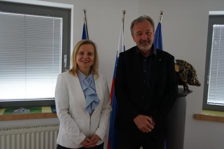 POSLANKA DRŽAVNEGA ZBORA REPUBLIKE SLOVENIJE NA OBISKU PRI ŽUPANU
