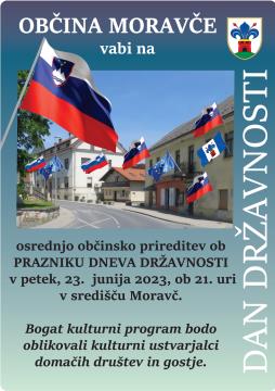 VABILO NA OBČINSKO PROSLAVO OB DNEVU DRŽAVNOSTI