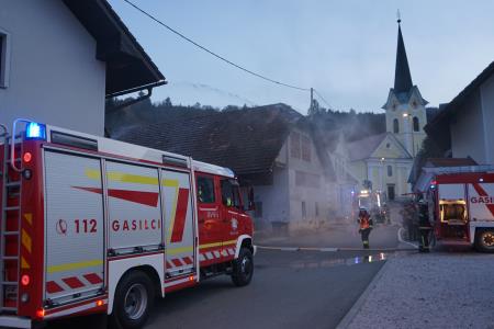 Gasilska vaja na Vrhpolju