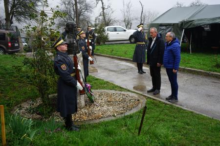 Svečanost v rojstnem kraju Jurija Vege Zagorici pri Moravčah