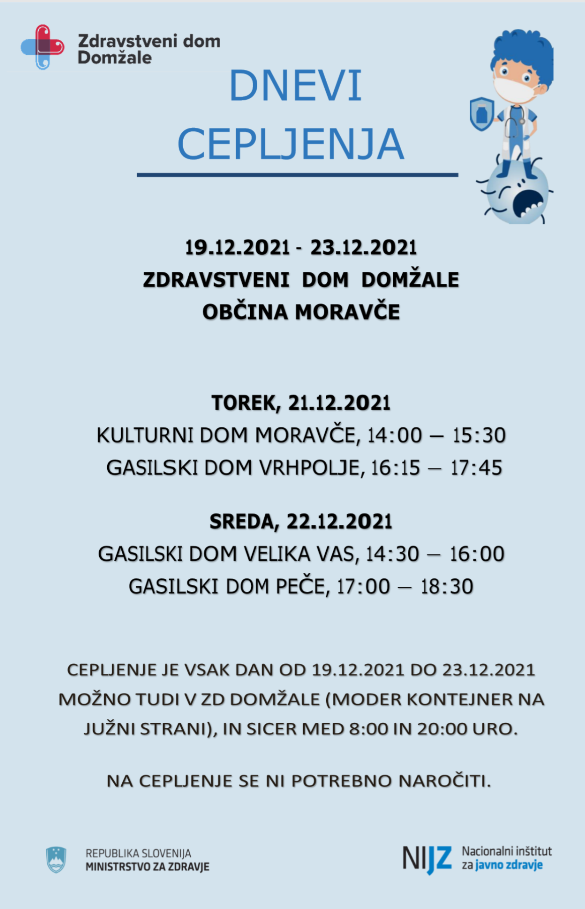 Dnevi cepljenja